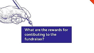 What are the rewards for contributing to the Fundraiser??